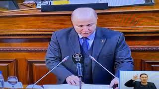 الوزير الأول وزير المالية السيد أيمن بن عبد الرحمان يرد على انشغالات أعضاء مجلس الأمة