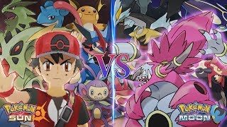 Pokemon Sun and Moon: Champion Ash Vs Hoopa Unbound (Pokemon Movie)
