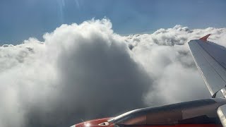 Easyjet A319 G-Ezbo Go-Around & Landing Into Bristol During Storm Eunice