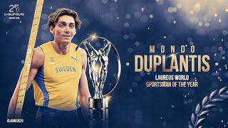 Mondo Duplantis Laureus World Sportsman Of The Year Laureus World Sports Awards  2025