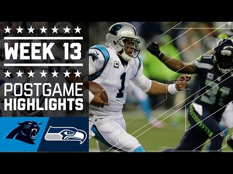Panthers Vs Seahawks Nfl Week 13 Game Highlights Panthers Vs Seahawks Nfl Week 13 Game Highlights