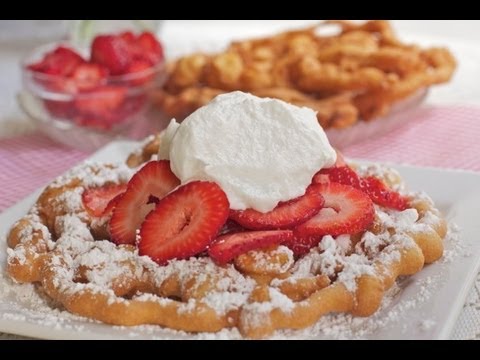 ridiculously easy funnel cakes homemade funnel cake funnel cake ...