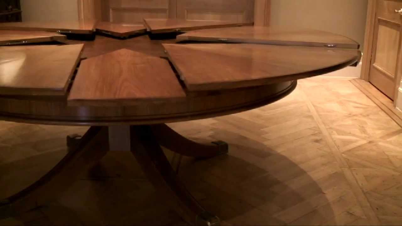 New Technology Table  Expandable Round Dining Table - YouTube