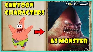 Cartoon Characters Reimagined As Monsters ? Funny Pictures