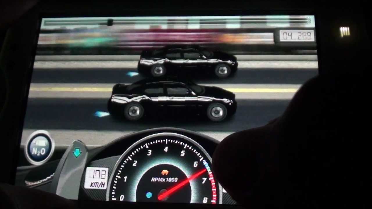 Drag Racing Dodge Charger SRT8 LvL 5 1/4 mile tune - YouTube
