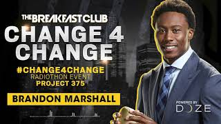 Brandon Marshall Calls In To Donate During #Change4Change