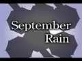September Rain/黒沢健一