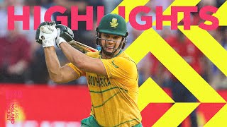 Highlights - England v South Africa | 2nd Men's Vitality IT20 2022