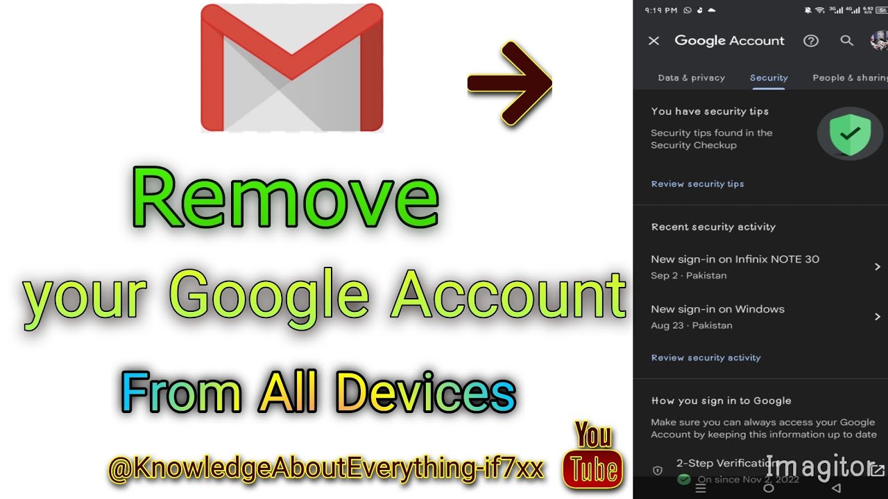 How to Check/Remove Your Google Account From All Devices How to Check/Remove Your Google Account From All Devices