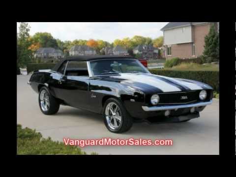 Corvette Stingray on 1969 Chevy Camaro Convertible Restomod Classic Muscle Car For Sale In