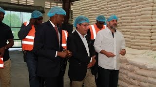 VIDEO: Haiti - President Jovenel Moise visits Caribbean Food Manufacturing