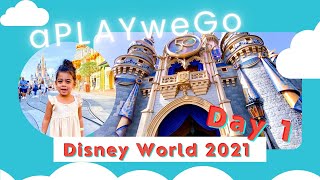 Disney World VLOG 2021 Day 1 || Travel Day, Disney's Beach Club Resort, and Magic Kingdom