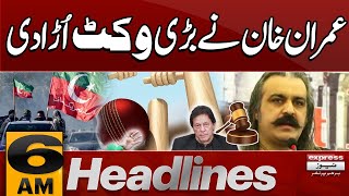 Imran Khan Big Move Ali Amin Gandapur Resigns Pti 6 Am News Headlines Stan News