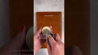 How To Use Leather Cream To Remove Scratches