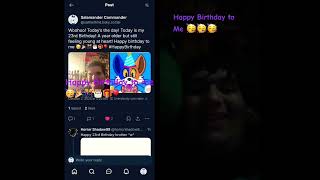 Its My 23Rd Birthday Today