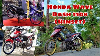 Honda Wave Dash 110R Rimset Mods Vhinrock Vlogz