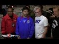 Manny Pacquiao vs. Brandon Rios: Pacquiao grand arrival in Macau