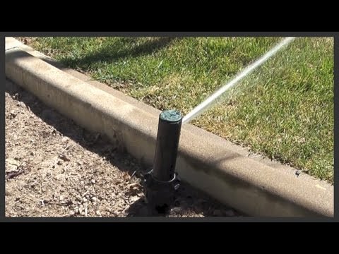 adjust rainbird 5000 radius