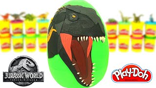 Jurassic World Indoraptor Sürpriz Yumurta Oyun Hamuru Dinozor Oyuncakları