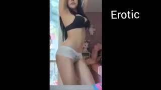 Teenager girl dance on webcam 18+