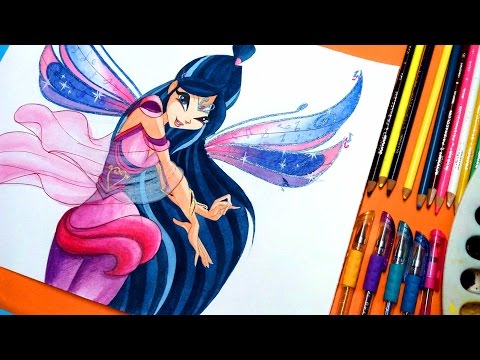 Рисуем винкс видео смотреть Рисуем винкс видео смотреть