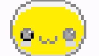 Speed art pixelated cute emoji