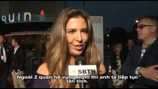 The Other Woman Interview At Red Carpet Premiere With Alyshia Ochse, Cameron Diaz & Taylor Kinney