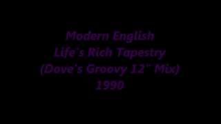 Watch Modern English Lifes Rich Tapestry video