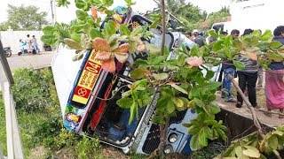 Dangerous Bus Accident Caught on CCTV - Bus Accident