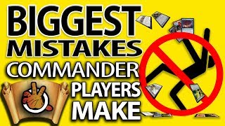 Top 10 Biggest Mistakes Commander Players Make | The Command Zone 196 | Magic: t