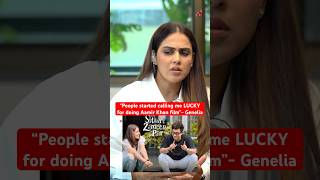 Genelia Deshmukh Reveals People Called Her Lucky For Doing Sitaare Zameen Par