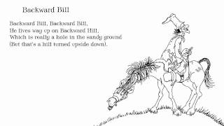 Watch Shel Silverstein Backward Bill video