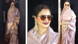 Iconic Rekha Ji Graces The Star Studded Dhun Wellness Launch Justcoolchill