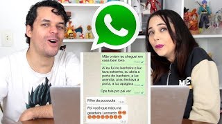 REACT AS MELHORES TIRADAS DO WHATSAPP! PODIAM DORMIR SEM ESSA REACT AS MELHORES TIRADAS DO WHATSAPP! PODIAM DORMIR SEM ESSA