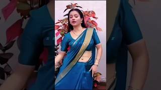 Serial Actress Navel Saree