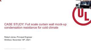 Case Study: Full scale curtain wall mock-up condensation resistance for cold climate