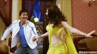 Thamannah Hot Navel Saree Edit From Himmathwala Movie