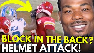 Brian Branch Snubs Mahomes Punches Juju Smith-Schuster Starts Mive Chiefs Vs Lions Fight