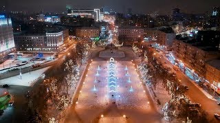 Видео Новогодняя площадь Горького, Покровка Нижний Новгород от Andrei Nikitine, улица Коперника, Нижний Новгород, Россия