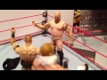 GTS WRESTLING: Naked and Afraid! WWE action figure matches animation Mattel elite toys figures match