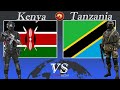 TANZANIA VS KENYA uwezo wa kivita tizama Nani zaidi na toa comment
