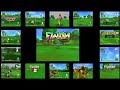Mario Golf (64) 14-player Speed Golf Race @ Toad Highlands