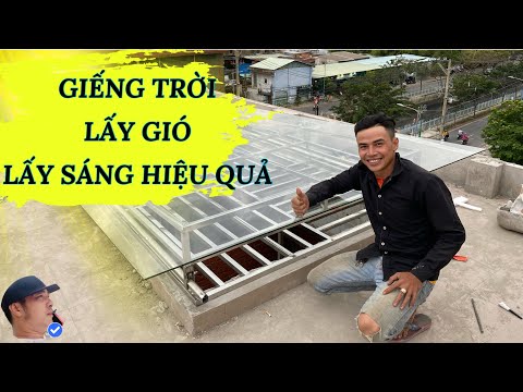Hướng dẫn lắp đặt giếng trời từ A-Z | guide to installing the sky well #sắtmỹthuậtkimphú #giếngtrời