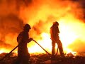Incendio en basurero