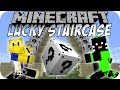 Minecraft LUCKY STAIRCASE #1 [White Lucky Blocks | Deutsch]