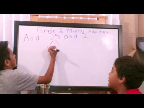Mental Math Adding - 2nd Grade - Kid2Kid Tutorials