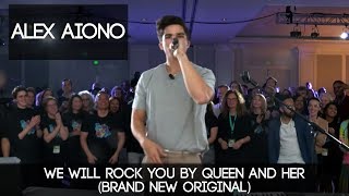 Alex Aiono - We Will Rock You By Queen And Her