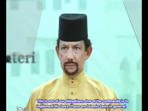 Titah Sultan Brunei Perlaksanaan Undangundang Syariahmp4