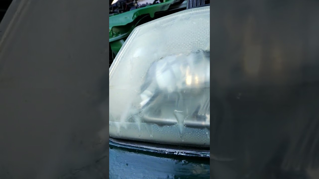 headlight melted #shorts #FRP headlight melted #shorts #FRP