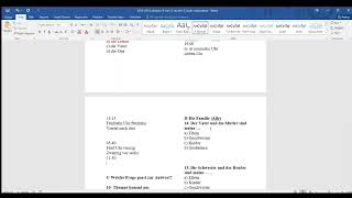 Almanca 9. Sınıf 2021-2022 2. Dönem 2. Sınav Soruları - Part 1